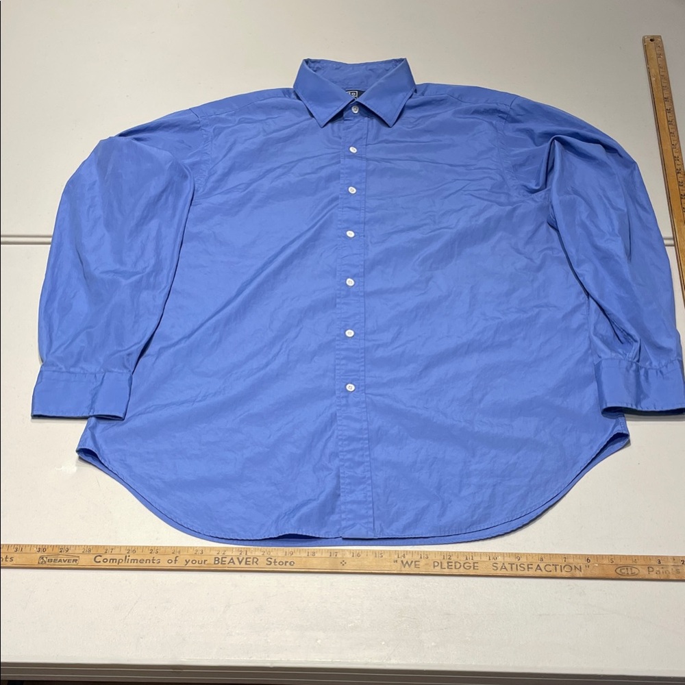 Polo by Ralph Lauren size 17-35 Light Blue Dress Shirt